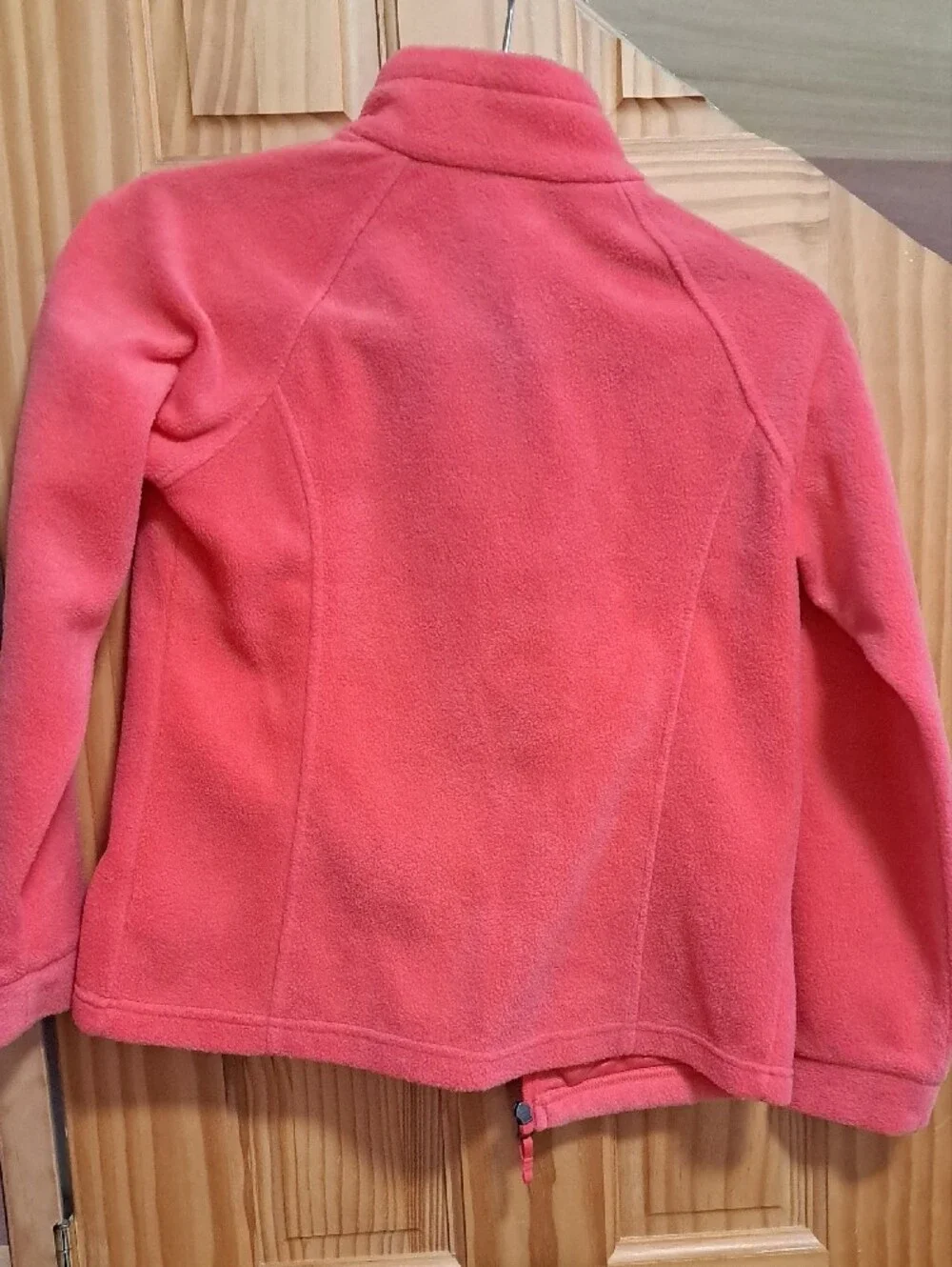 Columbia Kids Coral Pink Fleece Jacket Size Med.